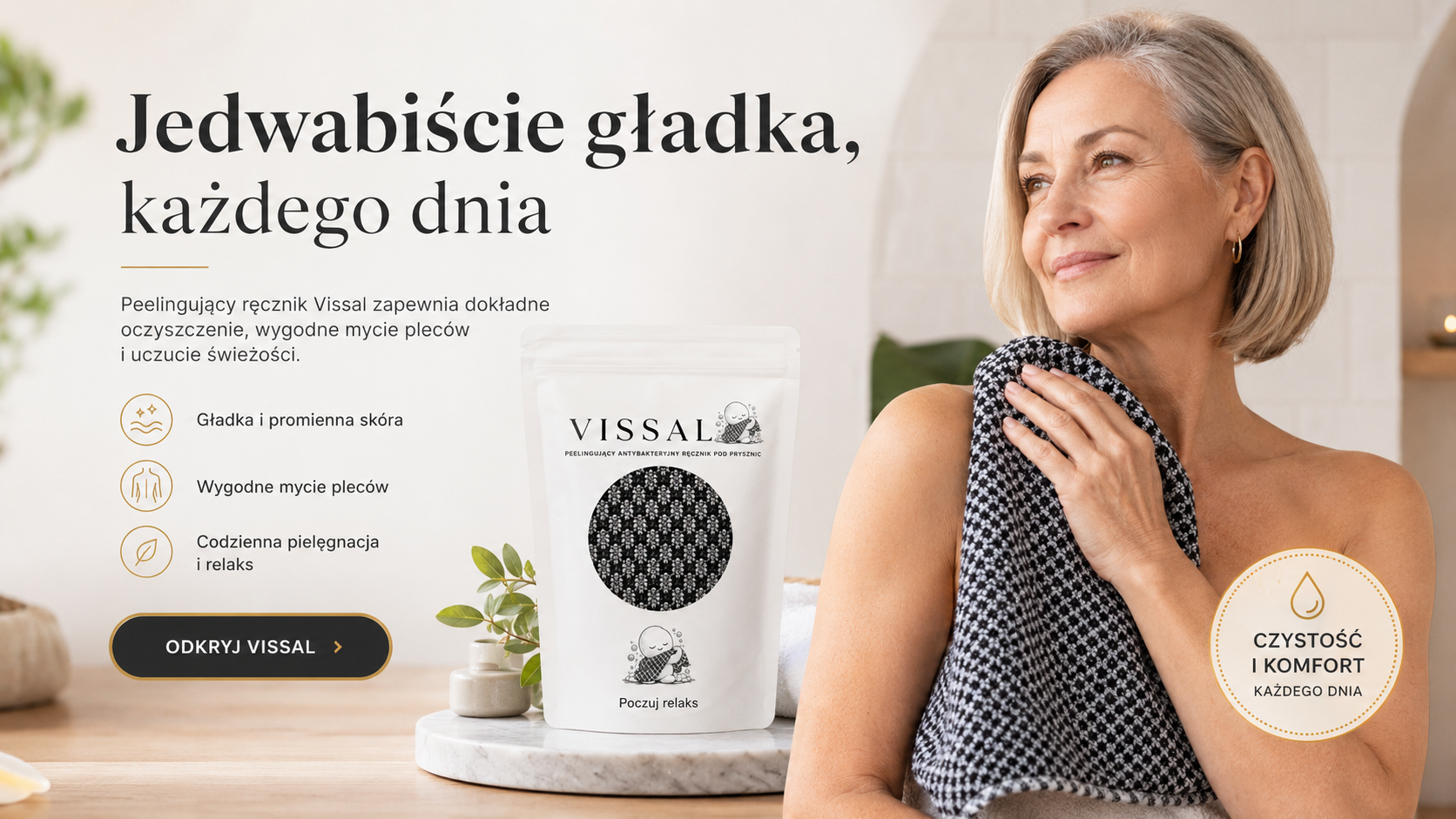 Vissal - główna grafika strony