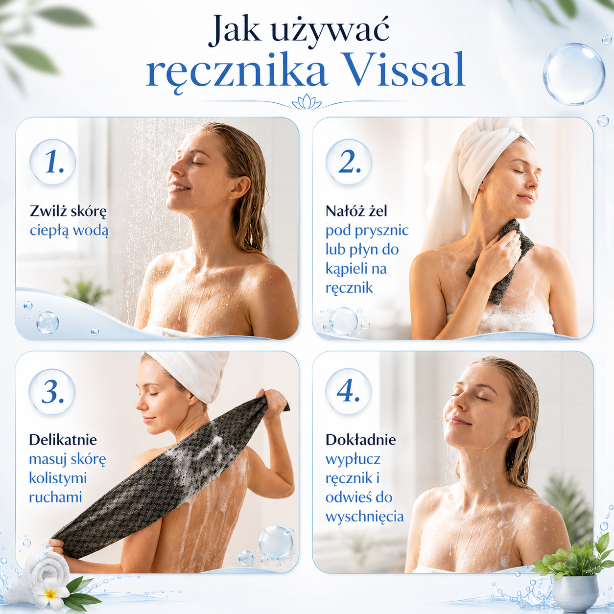 Jak działa ręcznik Vissal
